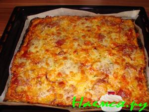 Пицца на скорую руку