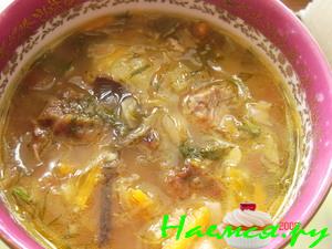 Щи с добавлением чернослива Щи с добавлением чернослива