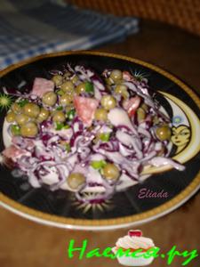 Фиолетовый салатик Фиолетовый салатик