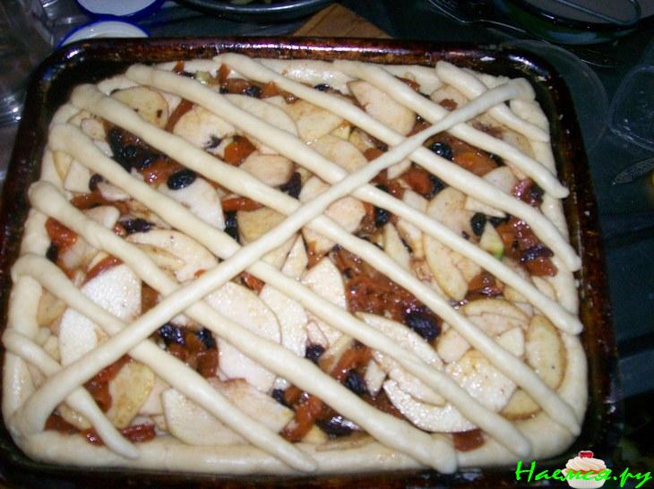 Пирог фруктовый