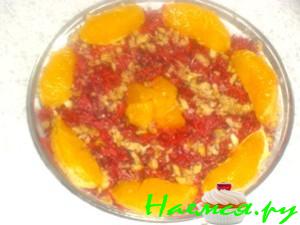 Cалат витаминный из свеклы с кольраби