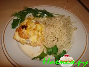 Форель в лимонных сливках