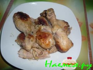 Куриные голени запеченные в рукаве
