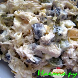 Зимний салатик