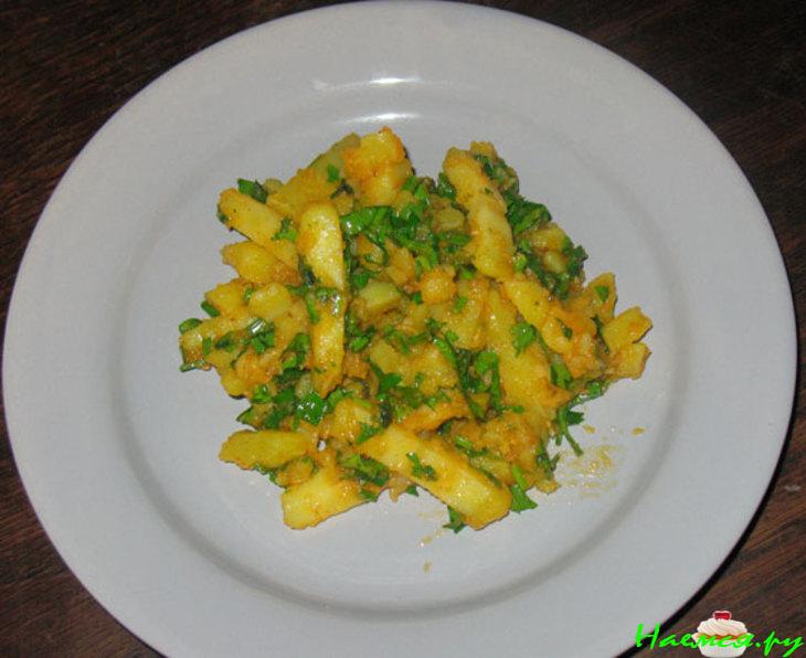 Салат картофельный пикантный