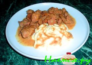 Дичь тушеная в кокосовом молоке