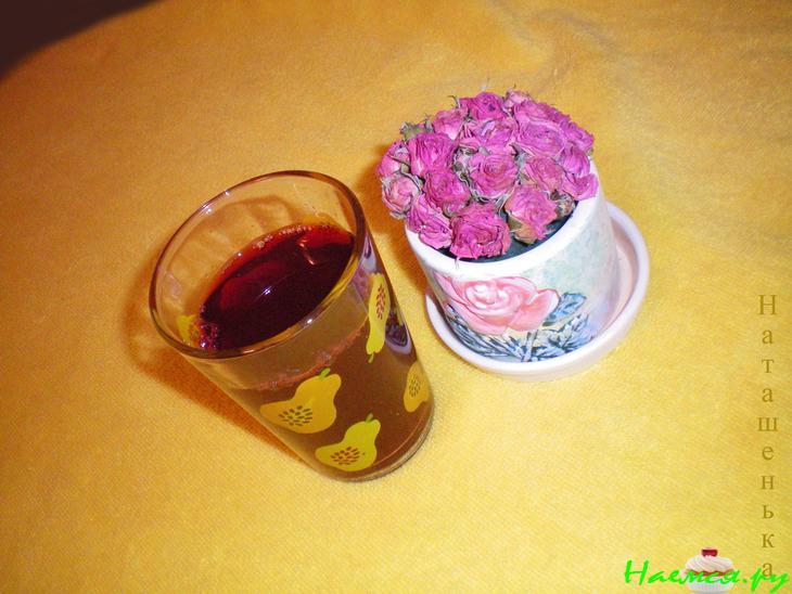 Брусничный морс