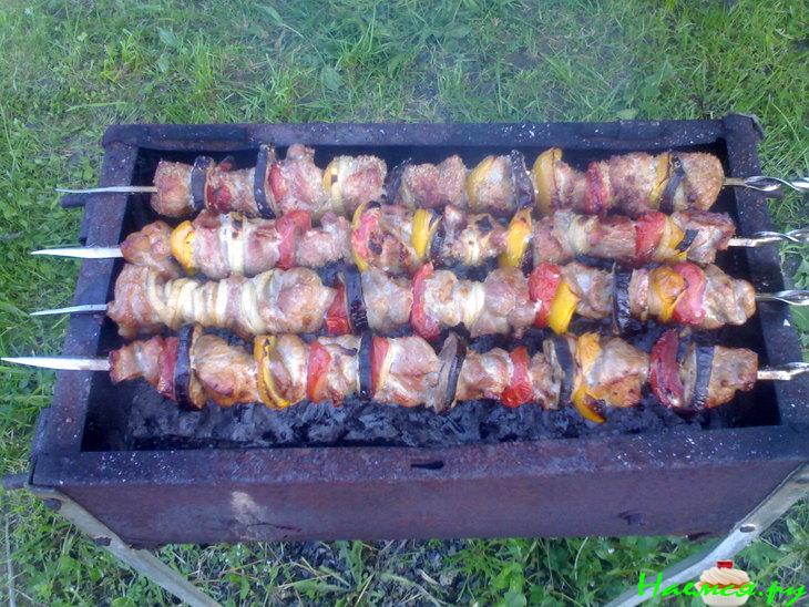 Шашлычок из свиной шейки