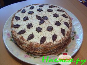 Торт "Рыжая Галинка"