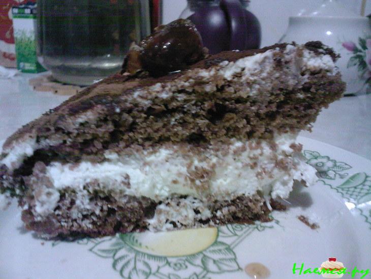 Торт "Тирамису" творожный Торт "Тирамису" творожный