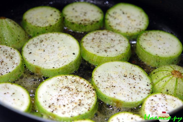 Башенки из кабачков