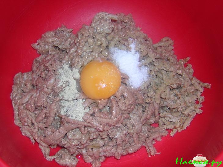 Котлеты с болгарским перцем