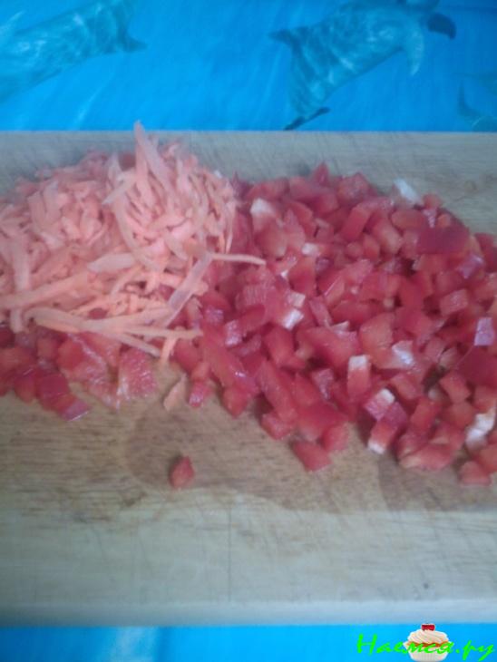 Салат фасолевый с перцем и морковью на зиму 