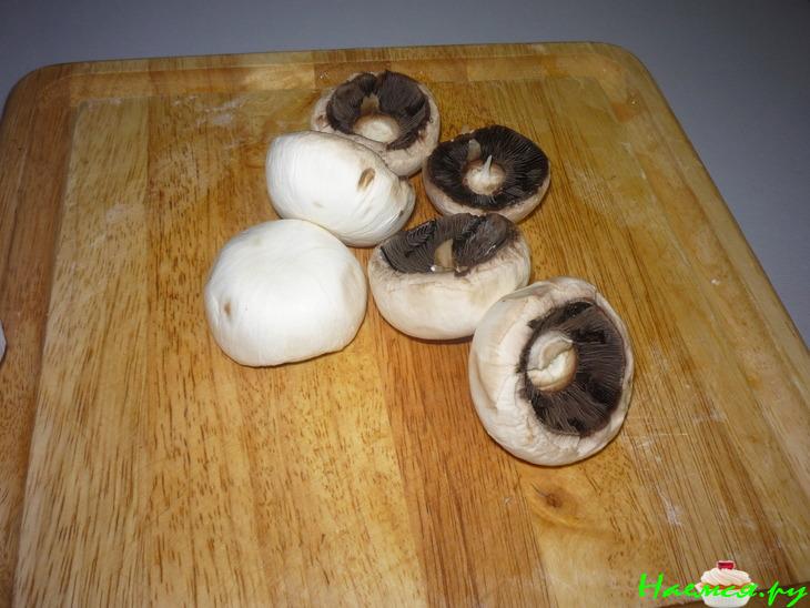 Яйца фаршированные с грибами