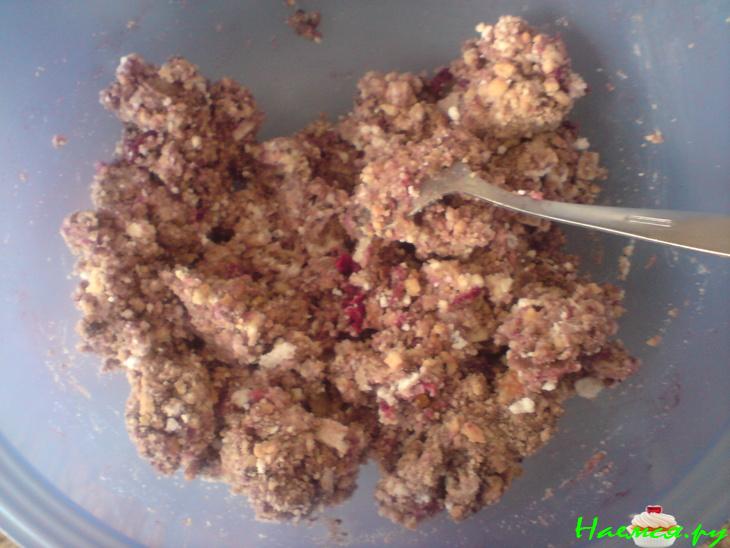 Сладкая колбаса с творожным сырком