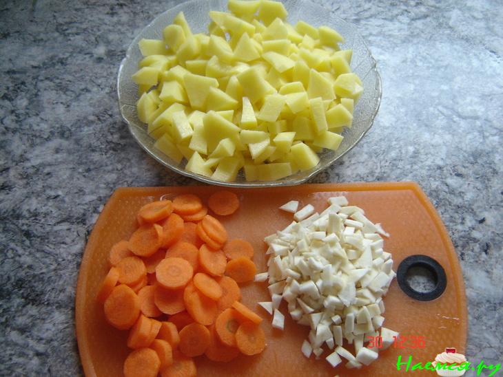 Суп перловый шотландский