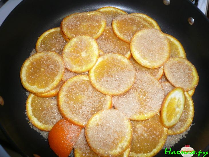 Апельсины в сахаре
