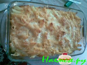 Мясная запеканка с макаронами Мясная запеканка с макаронами