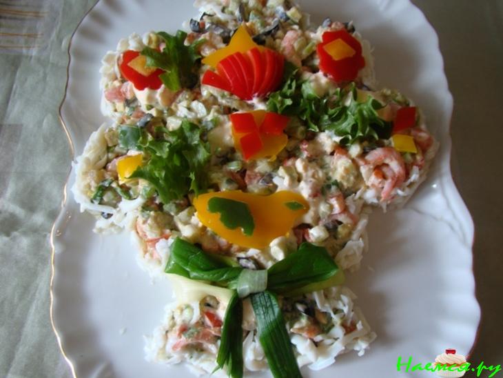 Салат "Весенний букет"