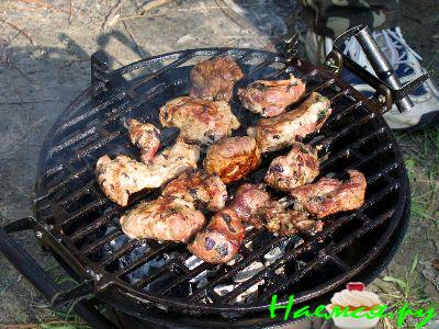 Шашлык из баранины по-африкански