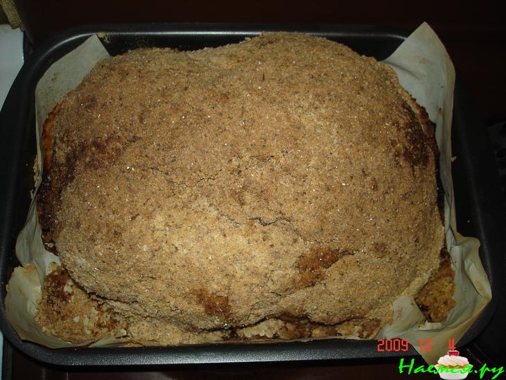 Курица в соли (способ приготовления)