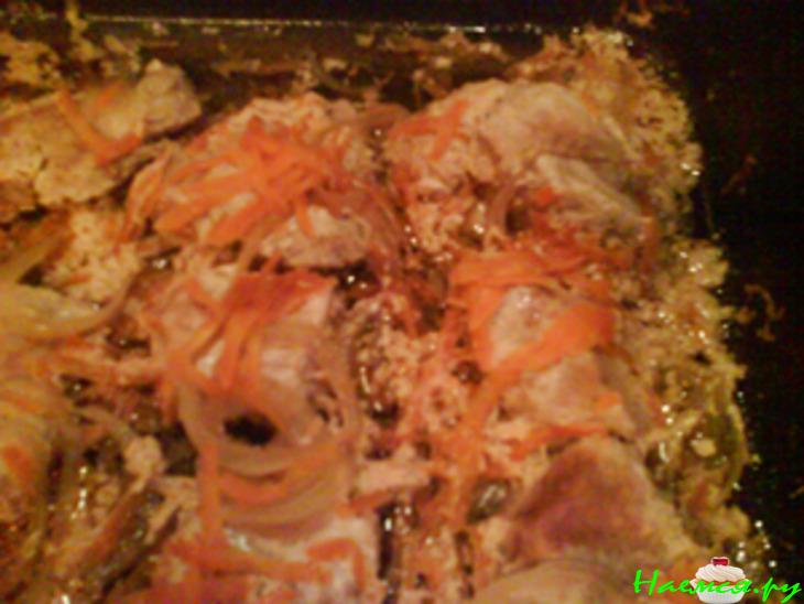 Свинина в пиве с майонезом