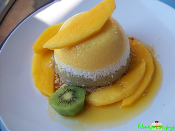 Фруктово-йогуртовые пудинги 