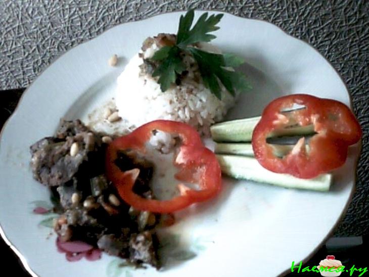 Баранина с орехами Баранина с орехами