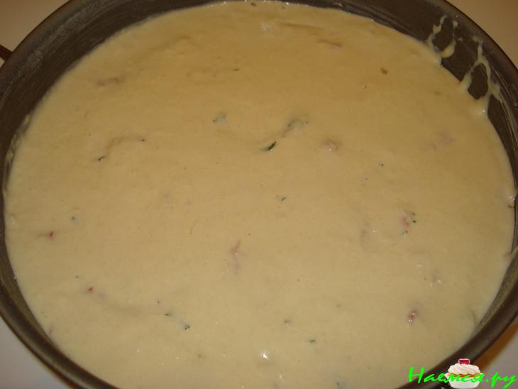 Пирог с тунцом и паприкой