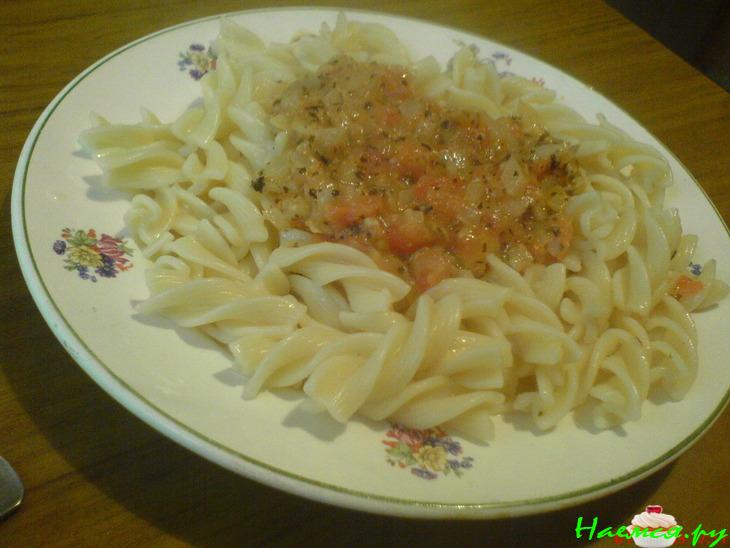 Паста с овощами