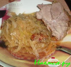 Свинина по-баварски