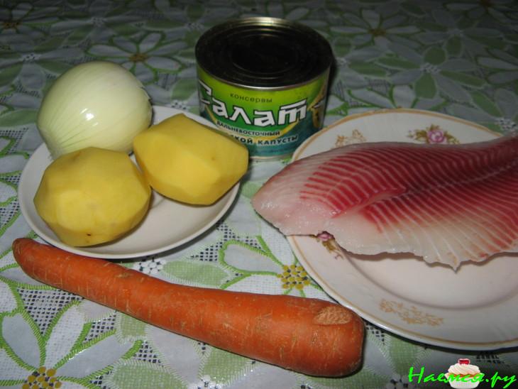 Суп с морской капустой Суп с морской капустой