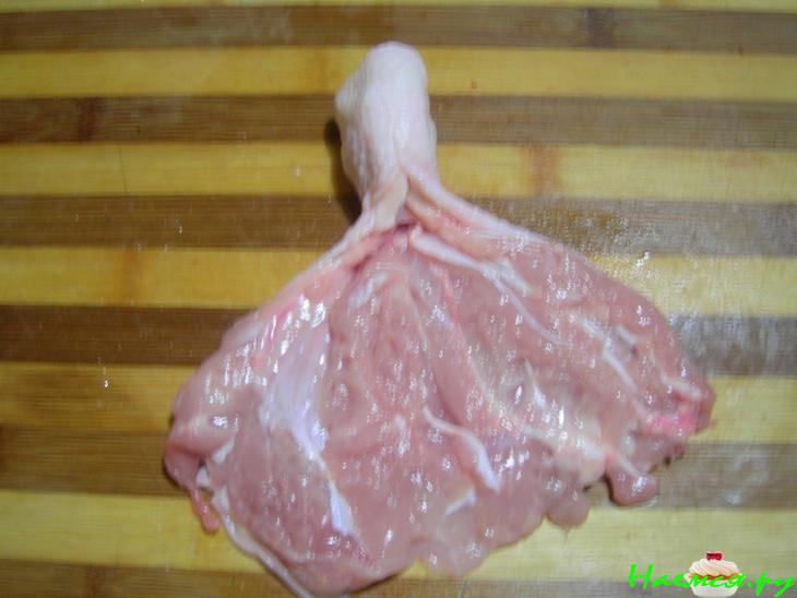 "Веера" из куриных ножек