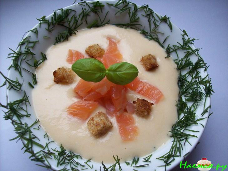 Крем-суп рыбный