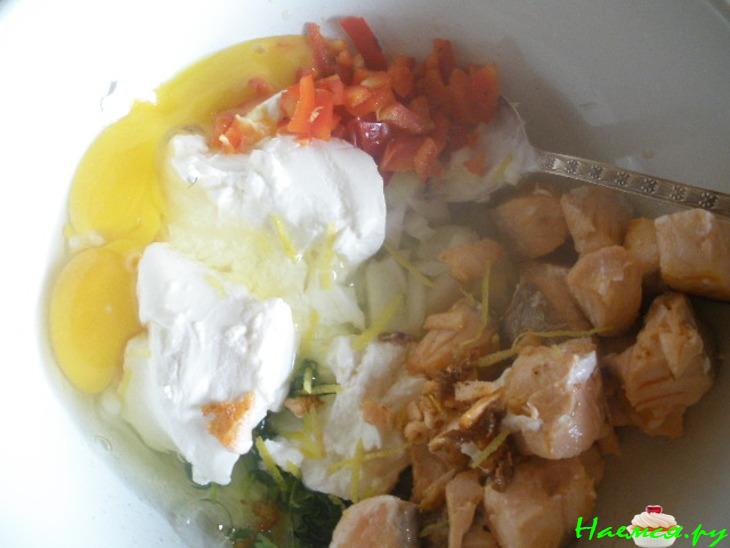 Ракушки, фаршированные лососем и рикоттой Ракушки, фаршированные лососем и рикоттой