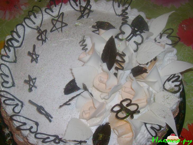 Торт "Юбилейный" с малиновой пропиткой