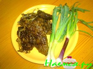 Жареная печень