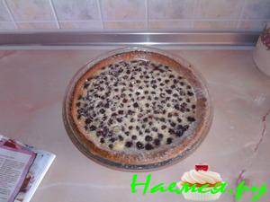 Сметанник с ежевикой