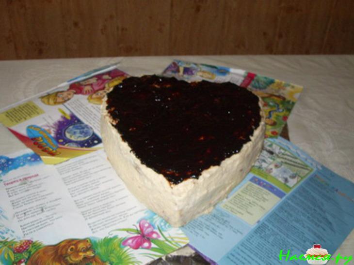 Торт бисквитный 'Новогодняя сказка'