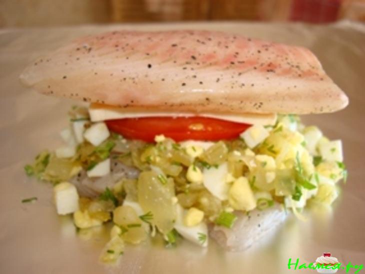 Рыбный сендвич