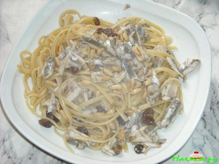 Pasta con aliciе "Паста с анчоусами"