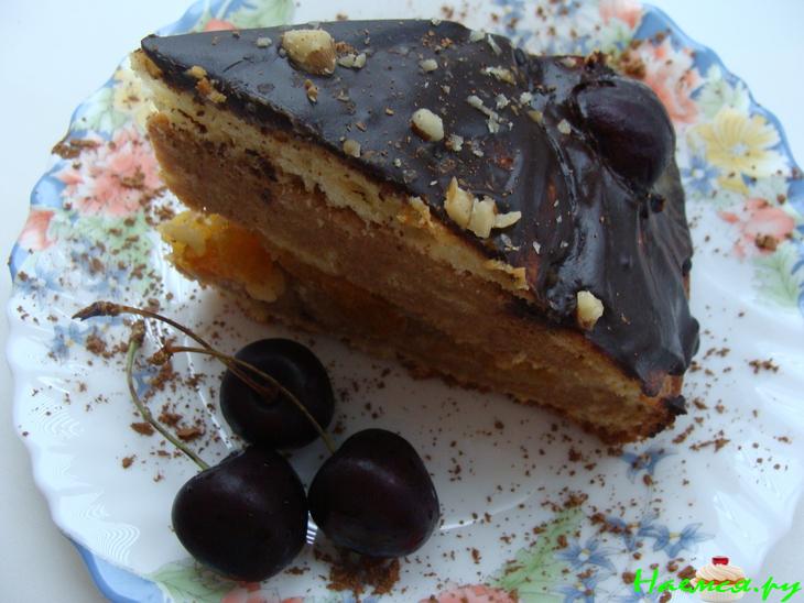 Торт "Пьяная вишня" без вишни