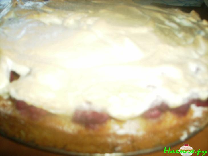 Пирог для любителей малины