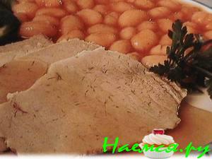 Телятина в белом сухом вине