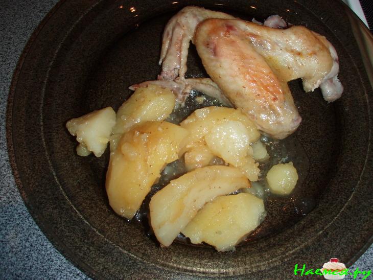 Нежная курочка запечённая в рукаве