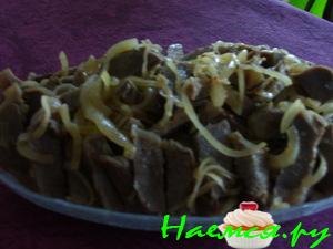 Острая закуска из куриных желудочков Острая закуска из куриных желудочков