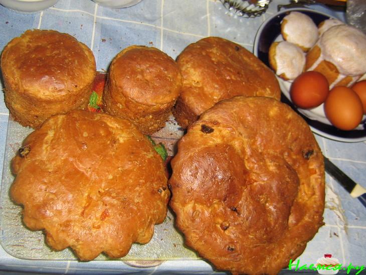 Мои 2 варианта куличей