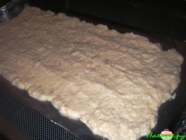 Рыбный рулет со шпинатом и зеленым луком