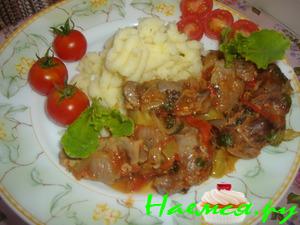 Сочные куриные желудочки (вариант)