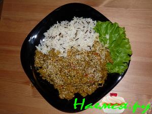 Куриная печенка по-тайски